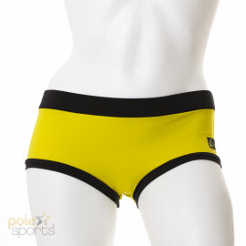 i-Style Shorts Gym S Lemon / Schwarz