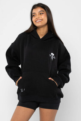 REV ACTIV Hoodie Premium Nobody Knows Im  A Pole Dancer Schwarz M