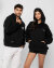 REV ACTIV Hoodie Premium Nobody Knows Im  A Pole Dancer Schwarz L