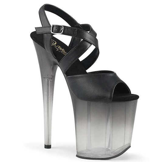 Pleaser Sandalette FLAMINGO-822T Schwarz EU-35 / US-5
