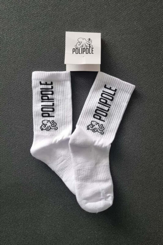 Polipole Cloud-soft Socken Weiß