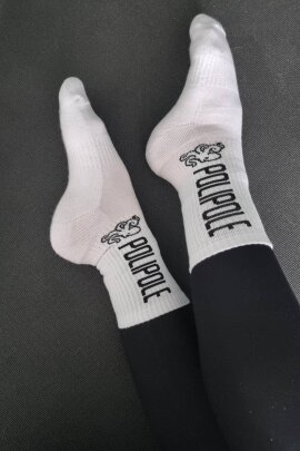 Polipole Cloud-soft Socken Weiß