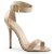 Pleaser AMUSE-10 Sandaletten Lack Beige EU-40 / US-10