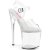 Pleaser NAUGHTY-808 Plateau Sandaletten Transparent EU-38 / US-8