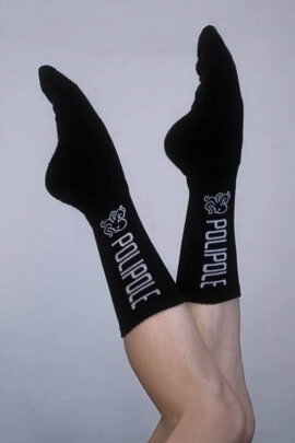 Polipole Cloud-soft Socken Schwarz 41-45