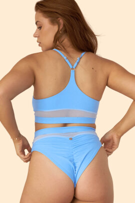 Lunalae Top Mila Mesh Cut Out Sky Blue XS