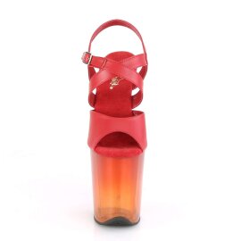 Pleaser Sandalette FLAMINGO-822T Rot EU-35 / US-5
