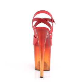 Pleaser Sandalette FLAMINGO-822T Rot EU-35 / US-5