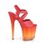 Pleaser Sandalette FLAMINGO-822T Rot EU-35 / US-5