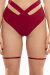 FANNA Shorts X Spark Edition Burgundrot S