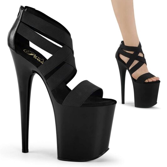 Pleaser Sandalette FLAMINGO-869 Schwarz EU-35 / US-5