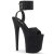 Pleaser Sandalette FLAMINGO-891 Schwarz EU-37 / US-7