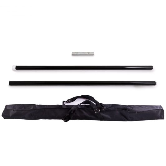 X-Pole X-Stage PRO Stangenset Pulverbeschichtet Schwarz 45 mm