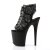 Pleaser Stiefelette FLAMINGO-896LC Schwarz EU-37 / US-7