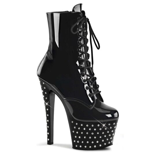 Pleaser Stiefelette STARDUST-1020-7 Schwarz EU-35 / US-5