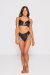 AMBR Designs Hook Crop Top Onyx Luxe XL