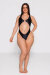 AMBR Designs Bodysuit Vixen Leo Onyx XS