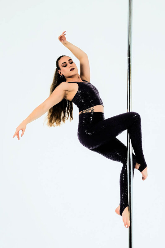 Nova Polewear Seamless Sticky Leggings Schwarz XS