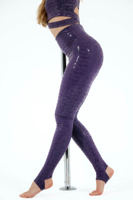 Nova Polewear Seamless Sticky Leggings Lila L