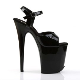 Pleaser Sandalette FLAMINGO-809 Schwarz EU-37 / US-7