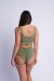 Lunalae Shorts High Waist Kehlani Grün