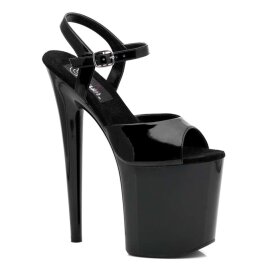 Pleaser Sandalette FLAMINGO-809 Schwarz EU-38 / US-8