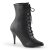Pleaser VANITY-1020 Stiefeletten Kunstleder Schwarz EU-37 / US-7