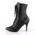 Pleaser VANITY-1020 Stiefeletten Kunstleder Schwarz EU-37 / US-7