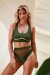 Paradise Chick Top Gigi Active Waldgrün XL