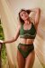 Paradise Chick Shorts Gigi Active Waldgrün S
