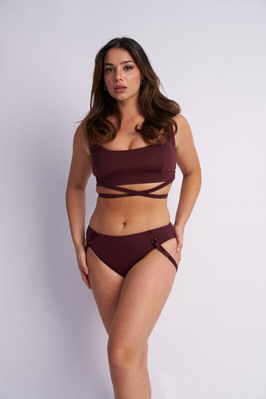 Lunalae Shorts Low Waist Kehlani Kakao XS