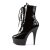 Pleaser Stiefelette DELIGHT-1020 Schwarz EU-36 / US-6