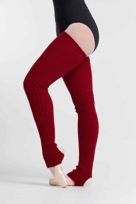 Legwarmer Maxical 100 cm Blutrot