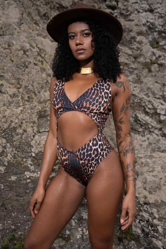 Shark Polewear Bodysuit Felichita Savanna L