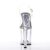 Pleaser Sandalette XTREME-808 Transparent Silber EU-38 / US-8