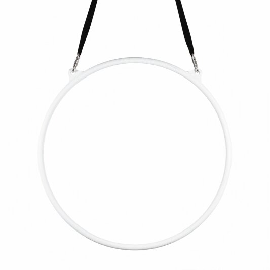 PoleSports Aerial Hoop 2-Punkt Aufhängung Ø 30,0 mm - Weiß