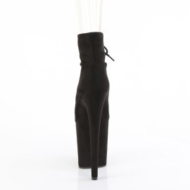 Pleaser FLAMINGO-800-22 Plateau Sandaletten Kunstleder Schwarz EU-38 / US-8