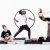 Pole Dance Matte Lupit Pole PREMIUM Multi Use Quadratisch 150 cm Schwarz B-Ware