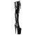 Pleaser Overknee Stiefel INFINITY-3028 Schwarz EU-39 / US-9