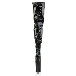 Pleaser Overknee Stiefel INFINITY-4000 Schwarz EU-36 / US-6