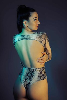 i-Style Bodysuit Murr Schlangenoptik L