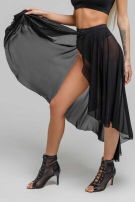 i-Style Rock Pareo Crystal Mesh Schwarz M-L