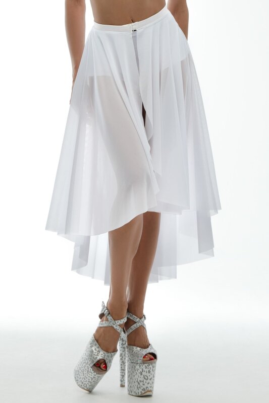 i-Style Rock Pareo Crystal Mesh Weiß M-L