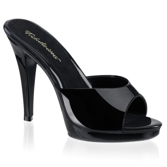 Fabulicious FLAIR-401-2 Pantoletten Schwarz EU-41 / US-11