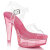 Fabulicious MARTINI-508 Plateau Sandaletten Clear Rauch Pink EU-37 / US-7