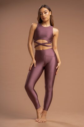 Paradise Chick Leggings Gigi Active Mokka