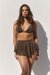 Lunalae Shorts Free Flow Gold Schwarz Lurex L