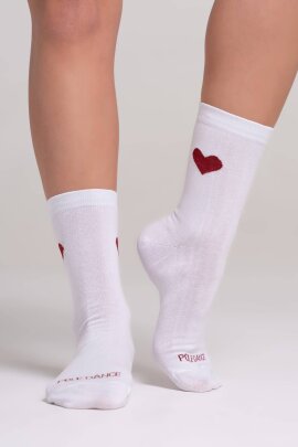 Paradise Chick Supreme Poledance Socken mit Herzen...