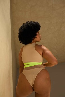 Rolling Top Hunter Neon Beige S