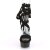 Pleaser Sandalette DELIGHT-671 Schwarz EU-39 / US-9
